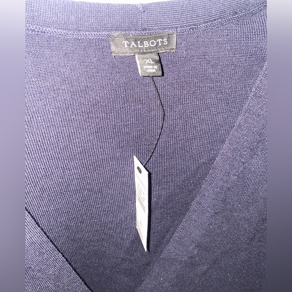 Short sleeve Talbots sweater - Picture 2 of 4